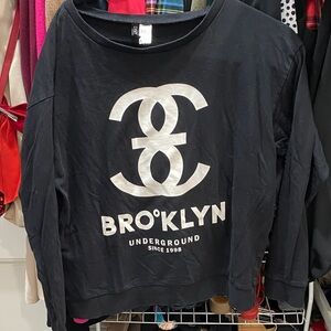 Black Brooklyn Underground Sweatshirt